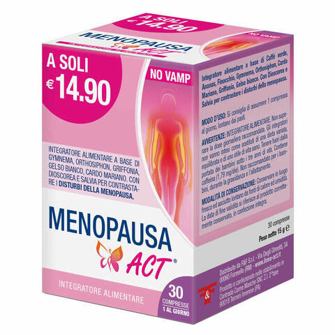 Menopausa act 30 compresse