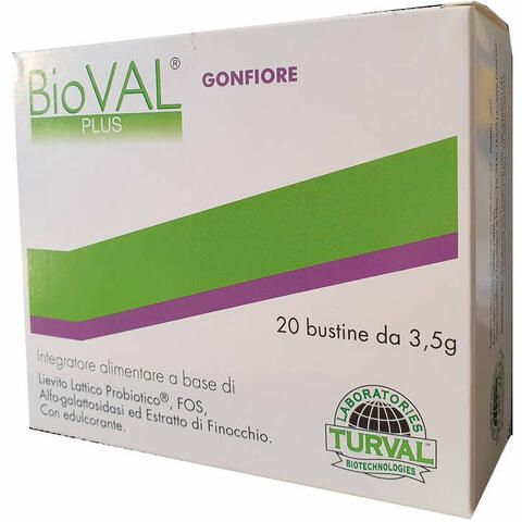 Bioval plus gonfiore 20 bustine