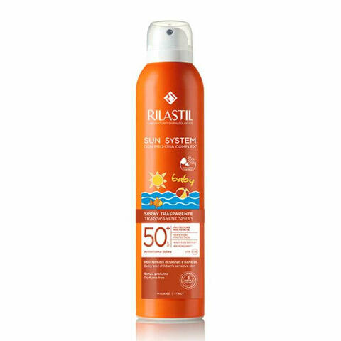 Rilastil sun system baby transparent spray spf50+ 200ml