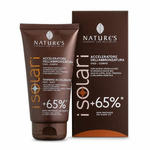 Nature's i solari acceleratore dell'abbronzatura +65% 150ml