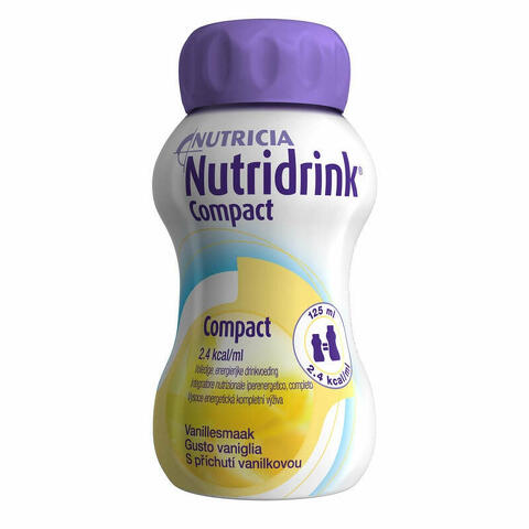 Nutridrink compact vaniglia 125ml 4 pezzi