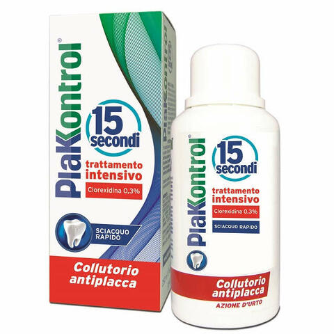 Plakkontrol 15 secondi collutorio 250ml