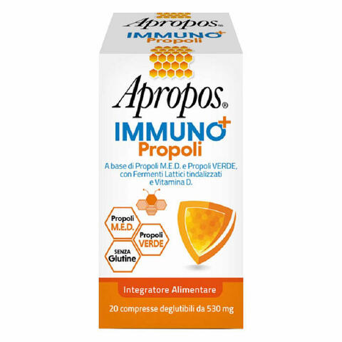 Apropos immuno+ propoli 20 compresse deglutibili