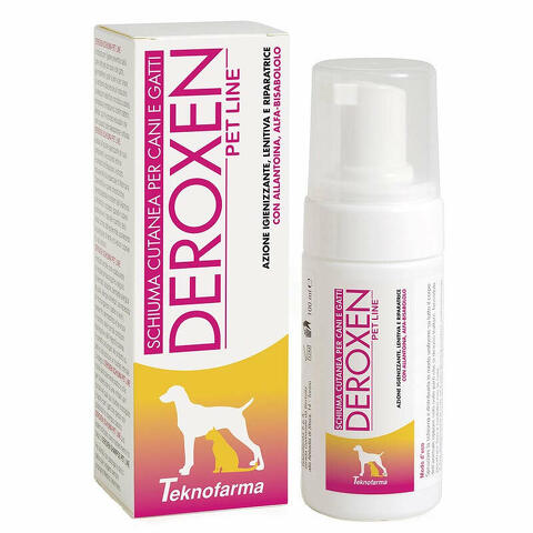 Deroxen pet line schiuma 100ml