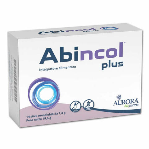 Abincol plus 14 stick orosolubili