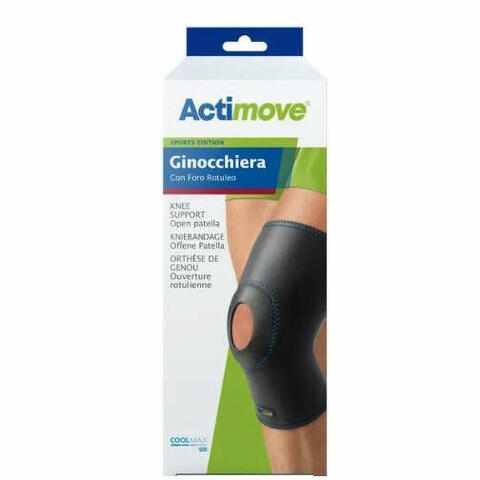 Actimove sports edition ginocchiera con foro rotuleo l