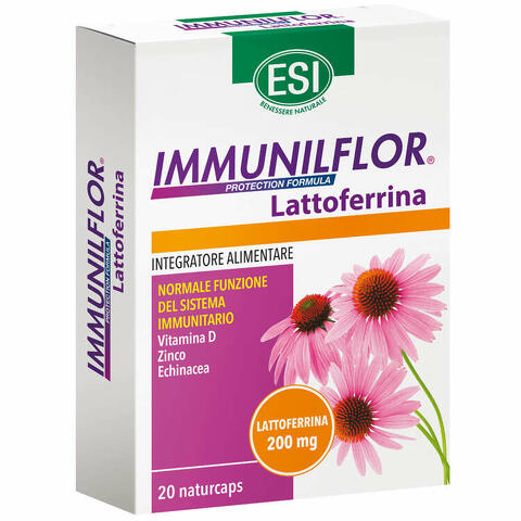 Esi immunilflor lattoferrina 20 naturcaps