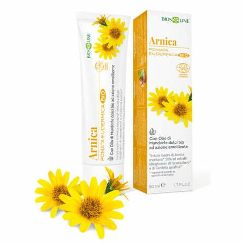 Biosline arnica pomata eudermica bio cert ecocert 50ml