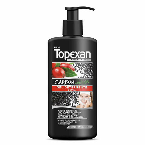 New topexan gel detergente carbon detox 200ml