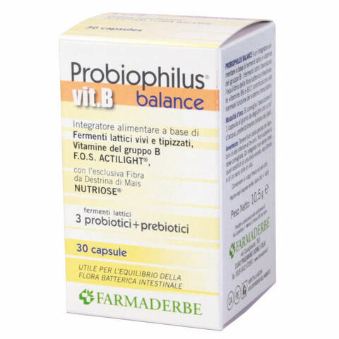 Probiophilus vit b balance 30 capsule