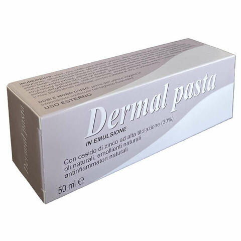 Dermal pasta emulsione con ossido di zinco 30% 50ml