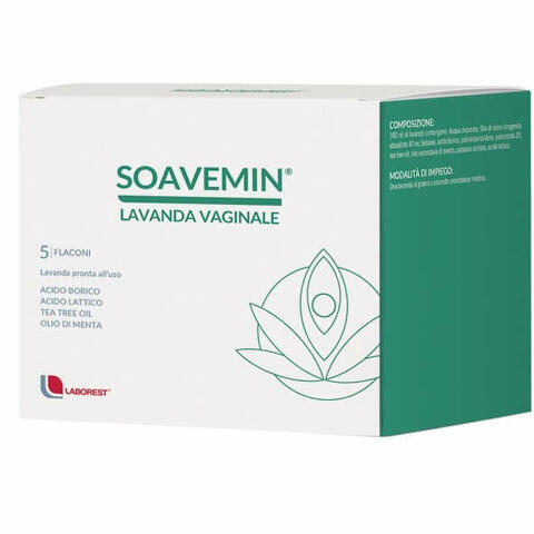 Soavemin lavanda vaginale 5 flaconi 100ml