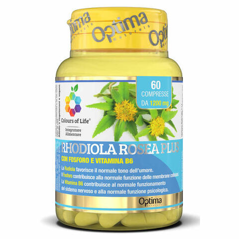 Colours of life rhodiola rosea plus 60 compresse 1200mg