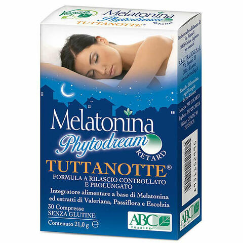 Melatonina phytodream tuttanotte retard 30 compresse