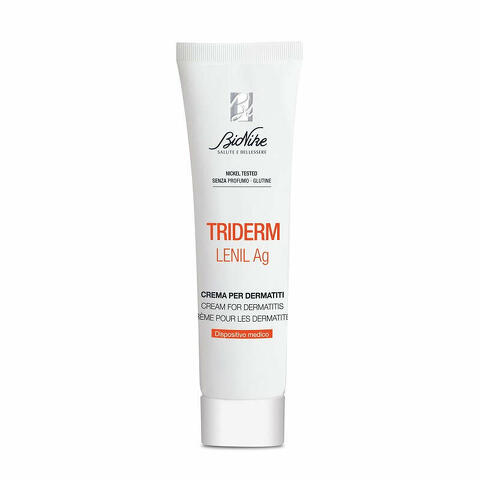 Triderm lenil ag crema per dermatiti con antimicrobico 30ml