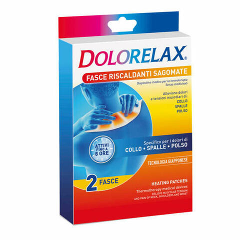 Dolorelax fascia riscaldante sagomata 2 pezzi