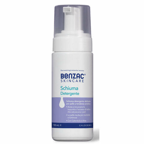 Benzac skincare schiuma detergente 130ml