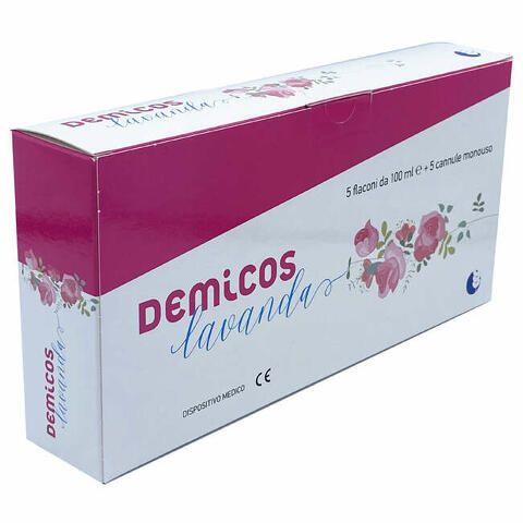 Demicos lavanda vaginale 5 flaconi 100ml