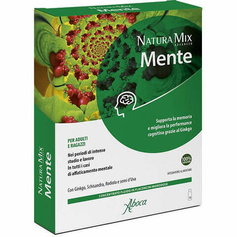 Natura mix advanced mente 10 flaconcini