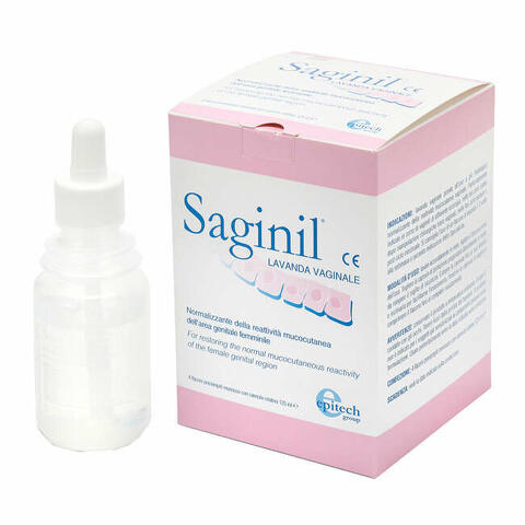 Saginil soluzione vaginale 4 flaconi da 125ml