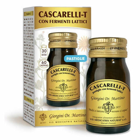 Cascarelli t pastiglie 60 pastiglie con fermenti lattici