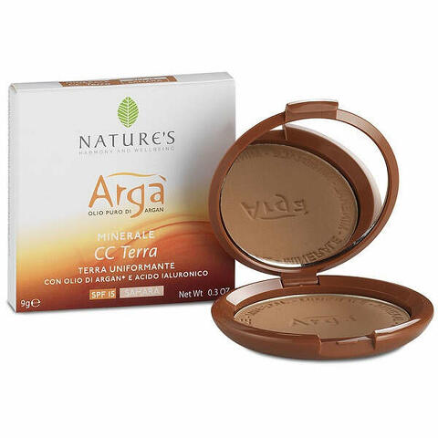 Arga' cc terra uniformante marocco spf15 9 g nature's