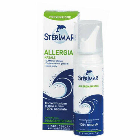 Soluzione nasale spray sterimar con manganese 100ml