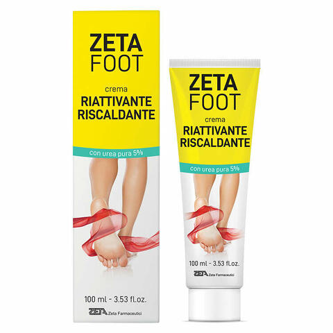 Zetafoot crema riattiva riscaldante 100ml