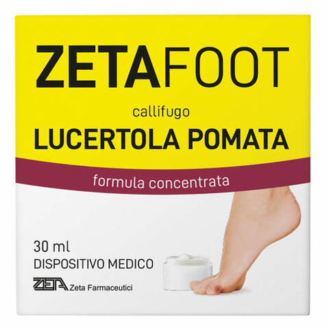 Zetafoot callifugo lucertola pomata 30ml