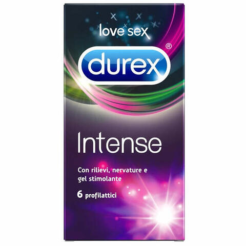 Durex intense orgasmic condom 6 pezzi