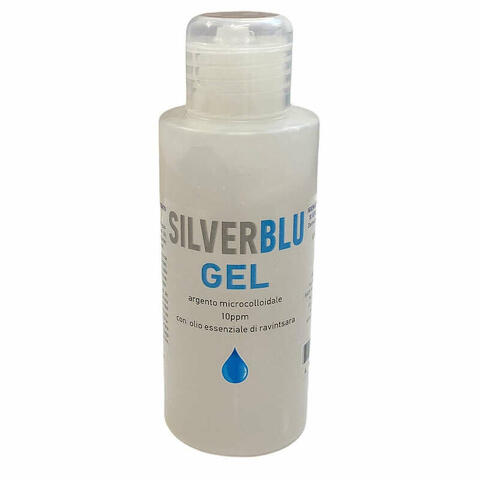 Silver blu gel igienizzante mani 100ml