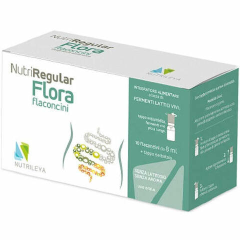 Nutriregular flora 10 flaconcini 8ml