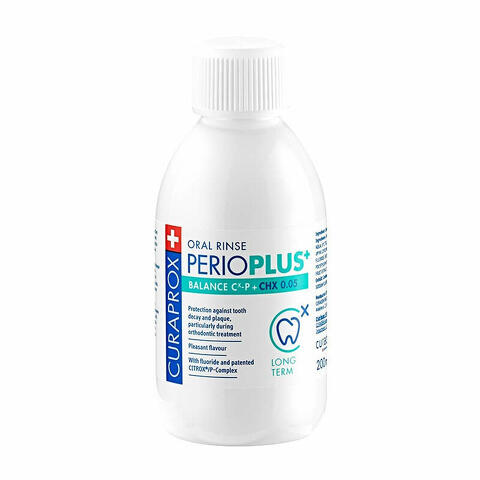 Curaprox perioplus+ balance chx 0,05% 200ml