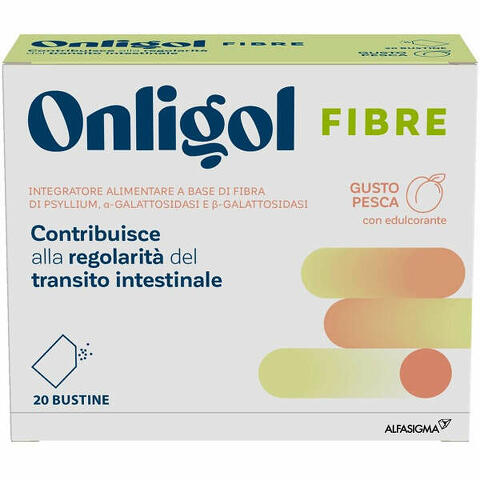 Onligol fibre pesca 20 bustine