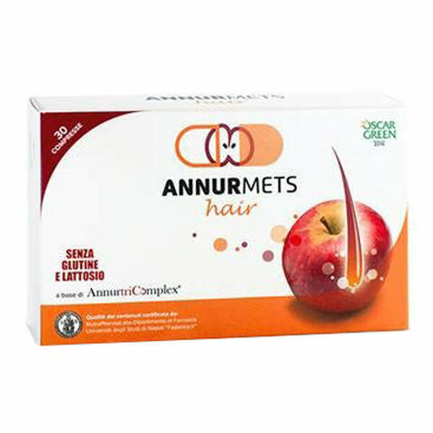 Annurmets hair 510mg 30 compresse