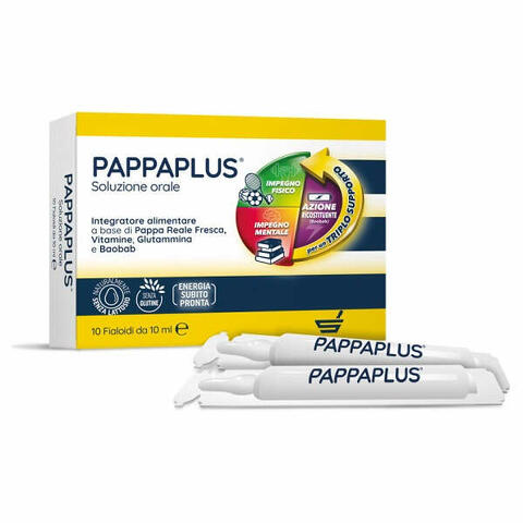 Pappa plus 10 fialoidi da 10ml