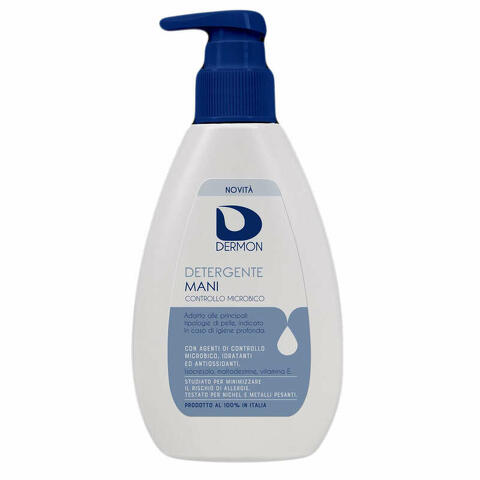 Dermon detergente mani controllo microbico 200ml