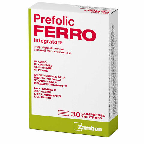 Prefolic ferro 30 compresse