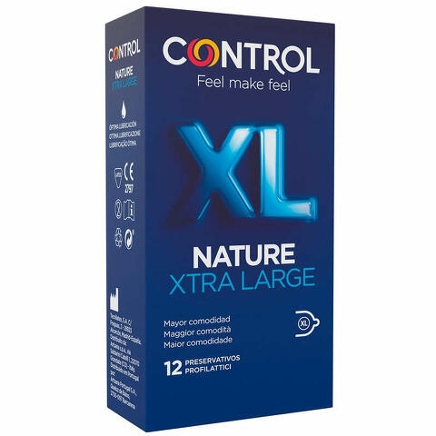 Profilattico control nature 2,0 xl 12 pezzi