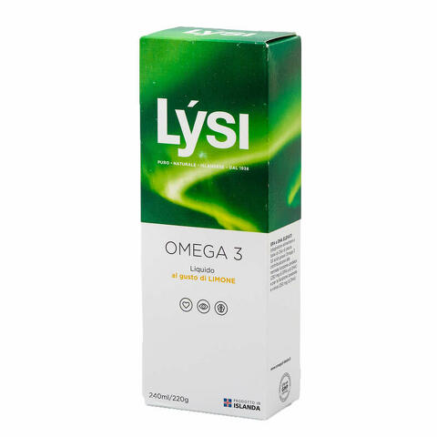 Lysi omega3 liquido limone 240ml