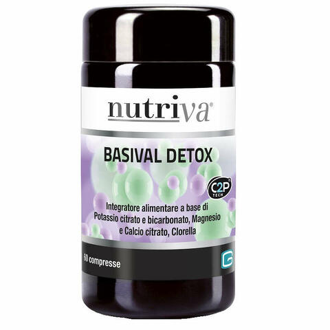 Nutriva basival detox 60 compresse