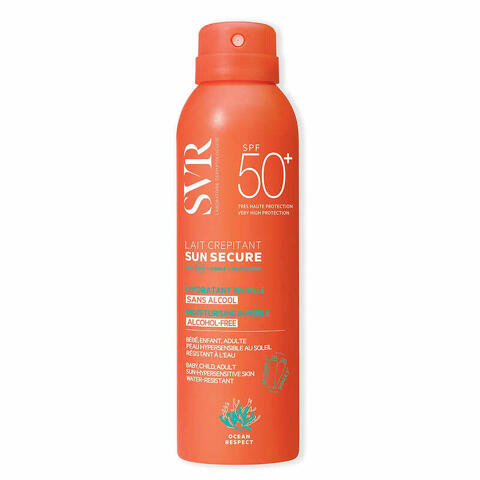 Sun secure lait crepitant spf50+ 200ml