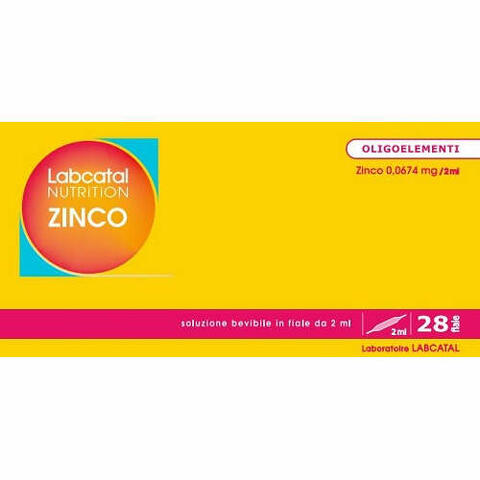 Labcatal nutrition zinco 28 fiale da 2ml