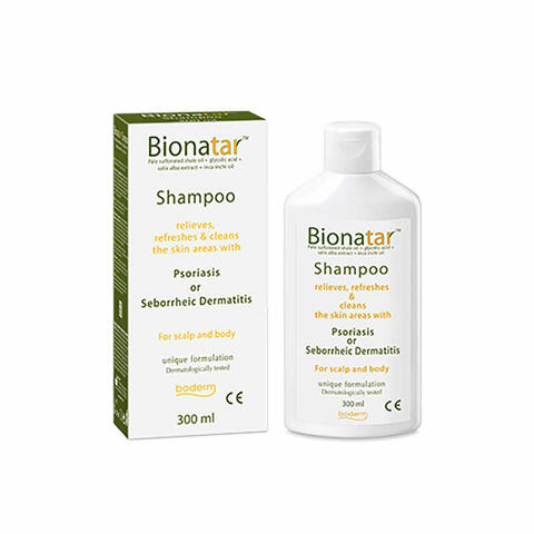 Bionatar shampoo indicato in presenza di sintomi di psoriasi e dermatite seborroica 200ml