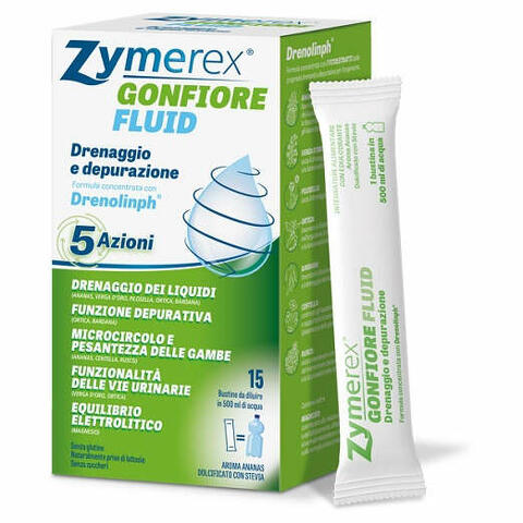 Zymerex gonfiore fluid ananas 15 bustine