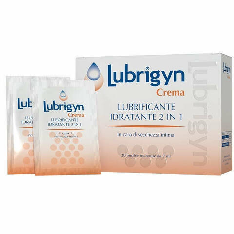 Lubrigyn crema vaginale 20 bustine 2 ml