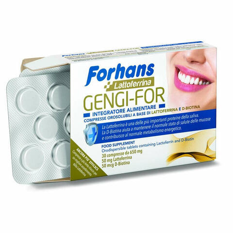 Forhans gengi for 30 compresse 19,50 g