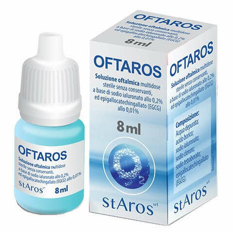 Oftaros soluzione oftalmica 8 ml