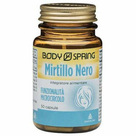 Body spring mirtillo nero 50 capsule