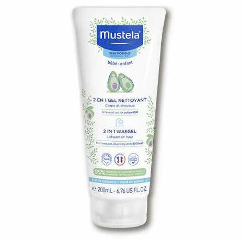 Mustela gel 2 in 1 200 ml 2020